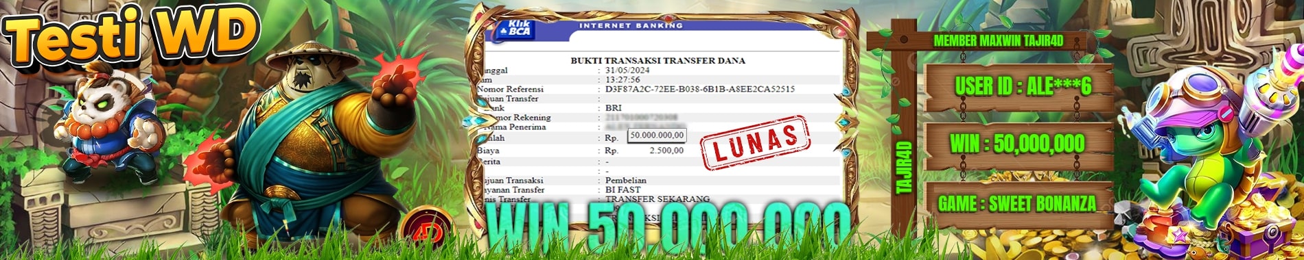 Testimoni Withdraw